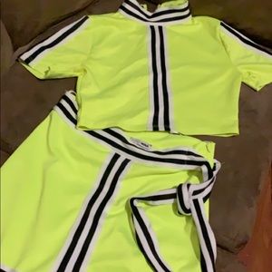 2 piece matching Skirt set